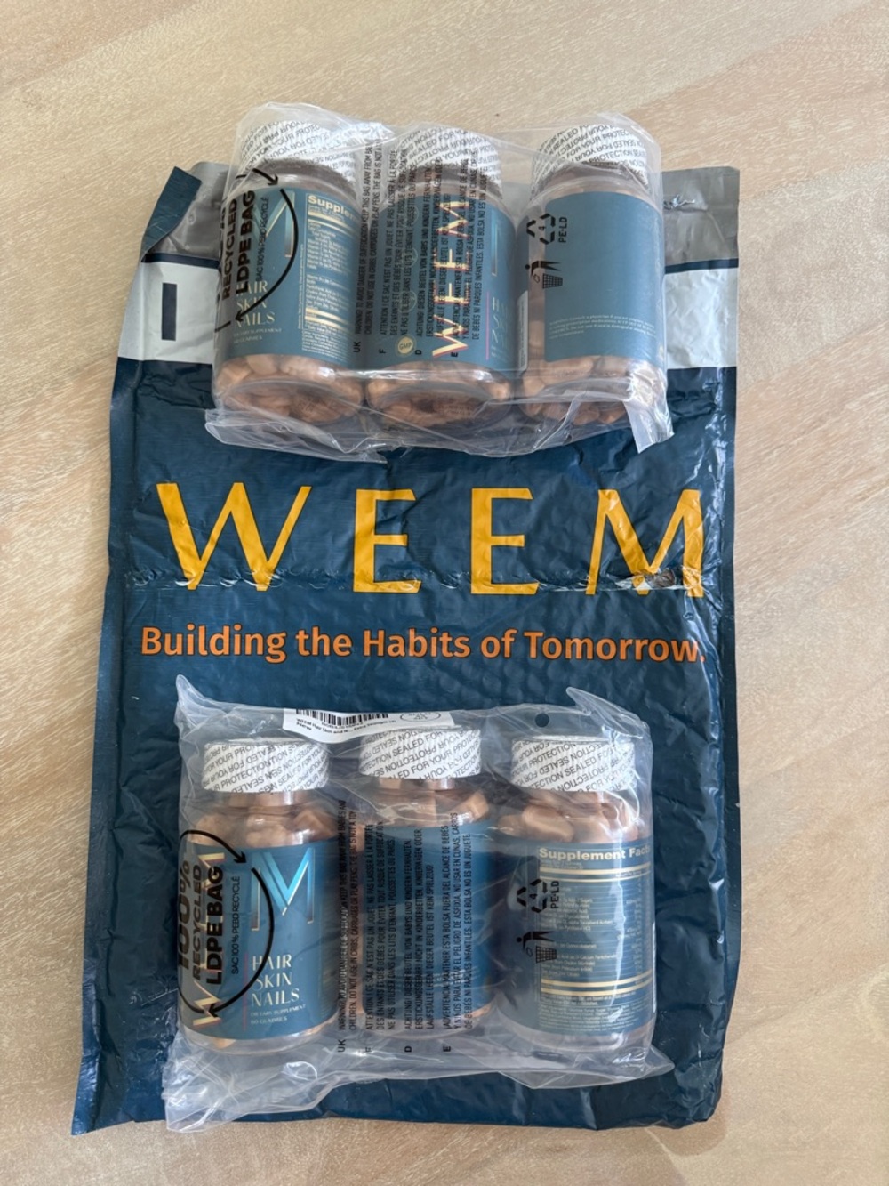 WEEM Hair.Skin.Nails Set of 6.